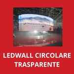 ledwall circolare trasparente