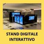 stand digitale interattivo con display led touch screen