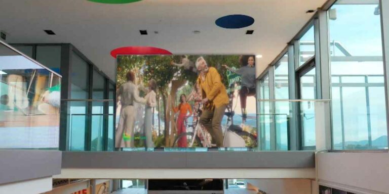 videowall indoor per pubblicità e marketing multimediale
