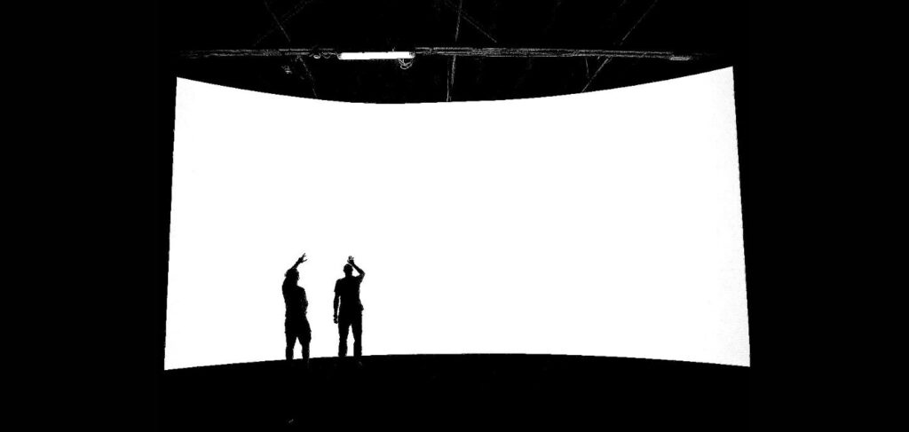 la virtual production per uno spot televisivo presso cine3tv